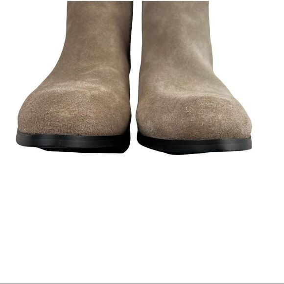 STEVEN BY Steve Madden Desirae Grey Suede Ankle Boots Size 8.5 Medium - Picture 6 of 11